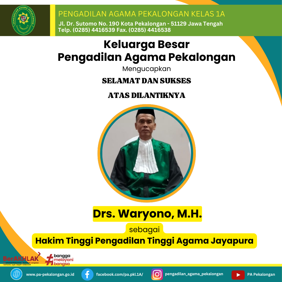 ucapan pak waryono